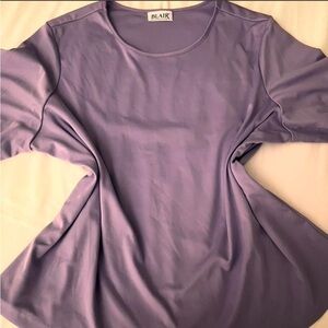 Blair Women's Lavender Short Sleeve Top